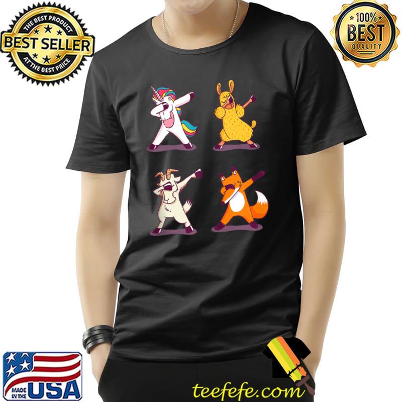 Dabbing Halloween Unicorn Llama Fox Goat Pumpkin Scary Boys T-s Unisex Dabbing Halloween Unicorn Llama Fox Goat Pumpkin Scary Boys T-s Unisex