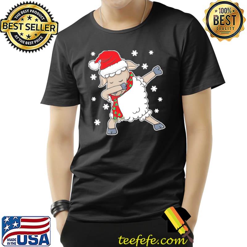 Dabbing Santa Christmas Sheep Shirt Unisex Dabbing Santa Christmas Sheep Shirt Unisex