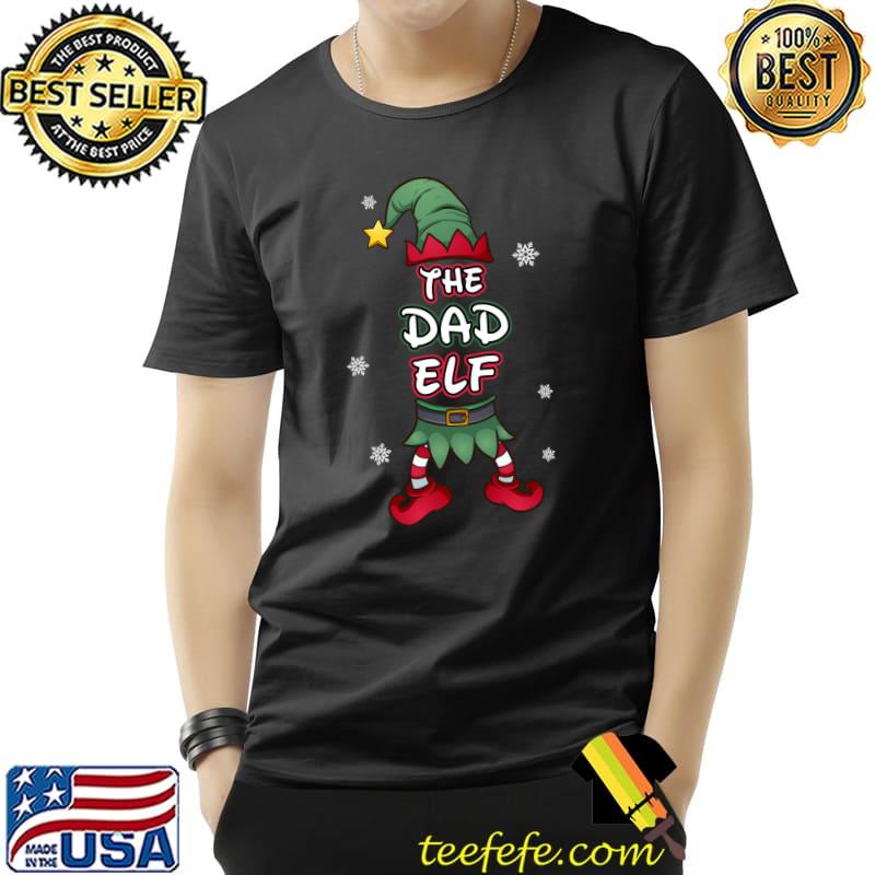 DAD Elf christmas pajamas pjs matching family group T-Shirt Unisex DAD Elf christmas pajamas pjs matching family group T-Shirt Unisex