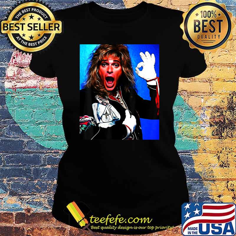 David Lees Roth T-Shirt Ladies tee David Lees Roth T-Shirt Ladies tee