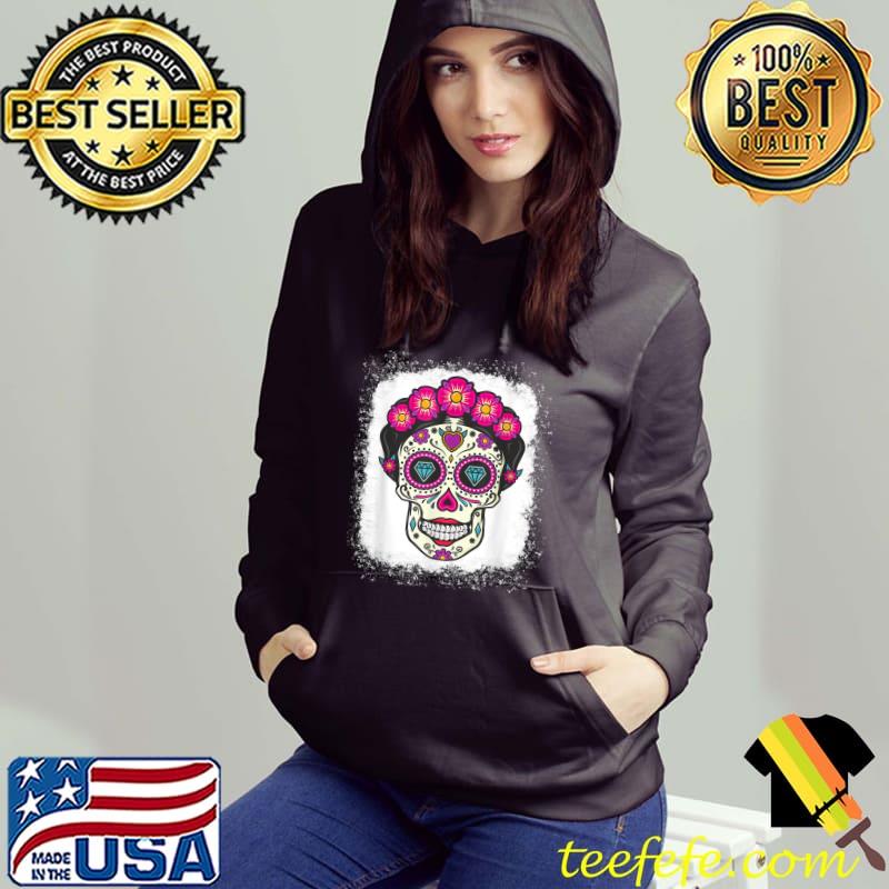 Day of the Dead Sugar Skull Dia De Los Muertos T-Shirt