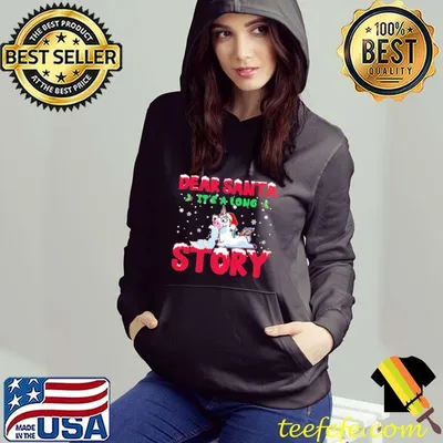 Dear Santa It's A Long Story Unicorn Shirt