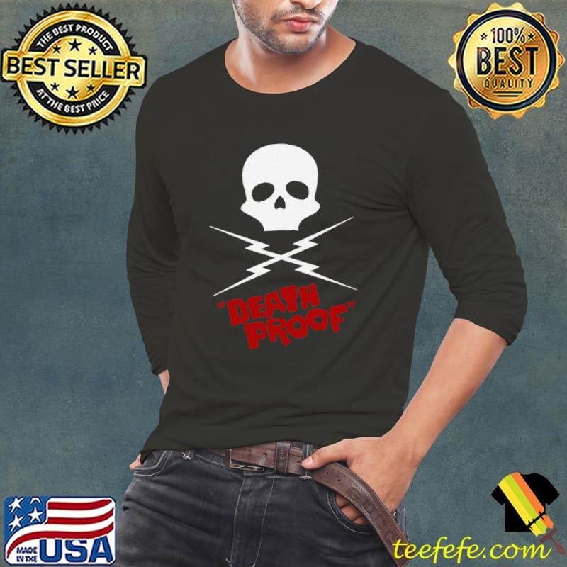 Death Proof Logo Skull Shirt Long Sleeve Tee Death Proof Logo Skull Shirt Long Sleeve Tee