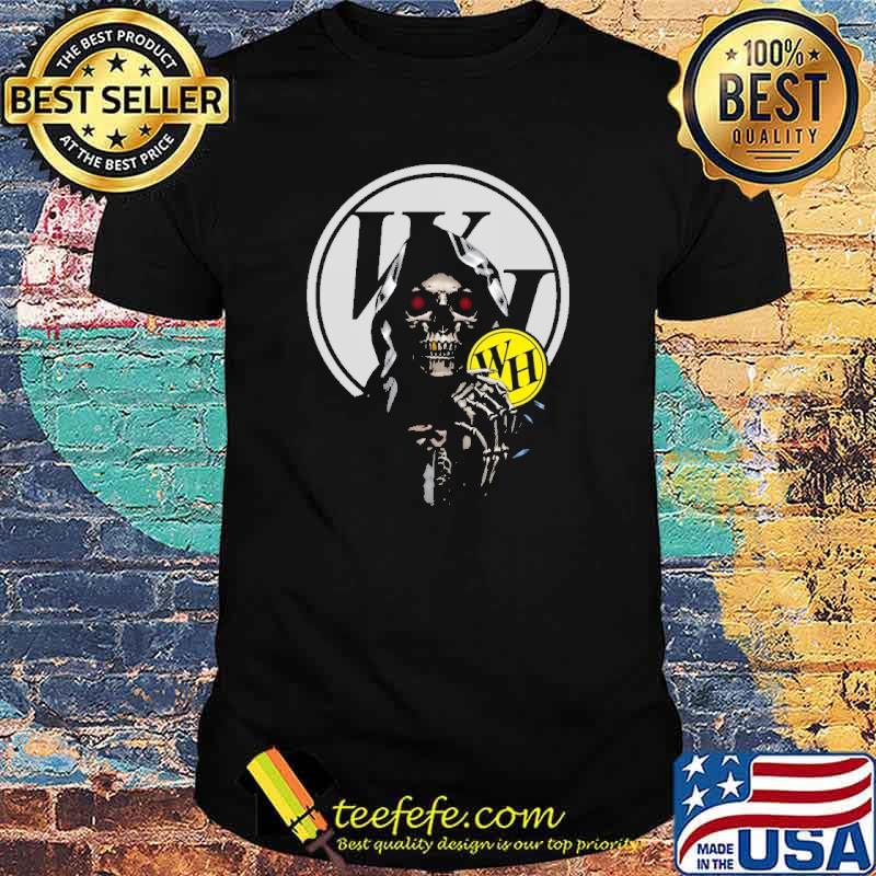 Definition Of Scary Skull Wh Shirt