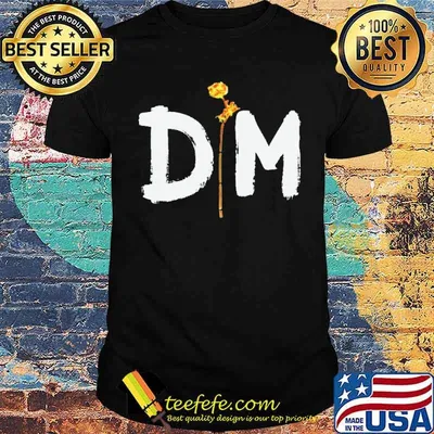 Deme Depeche Mode And De Roses Gold Shirt