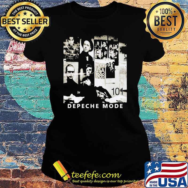 Deme Depeche Mode Usa 1988 Shirt Ladies tee Deme Depeche Mode Usa 1988 Shirt Ladies tee