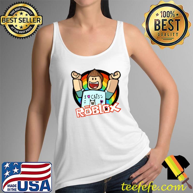 Denis Happy Robloxian I love cats T-Shirt Tank Top Denis Happy Robloxian I love cats T-Shirt Tank Top