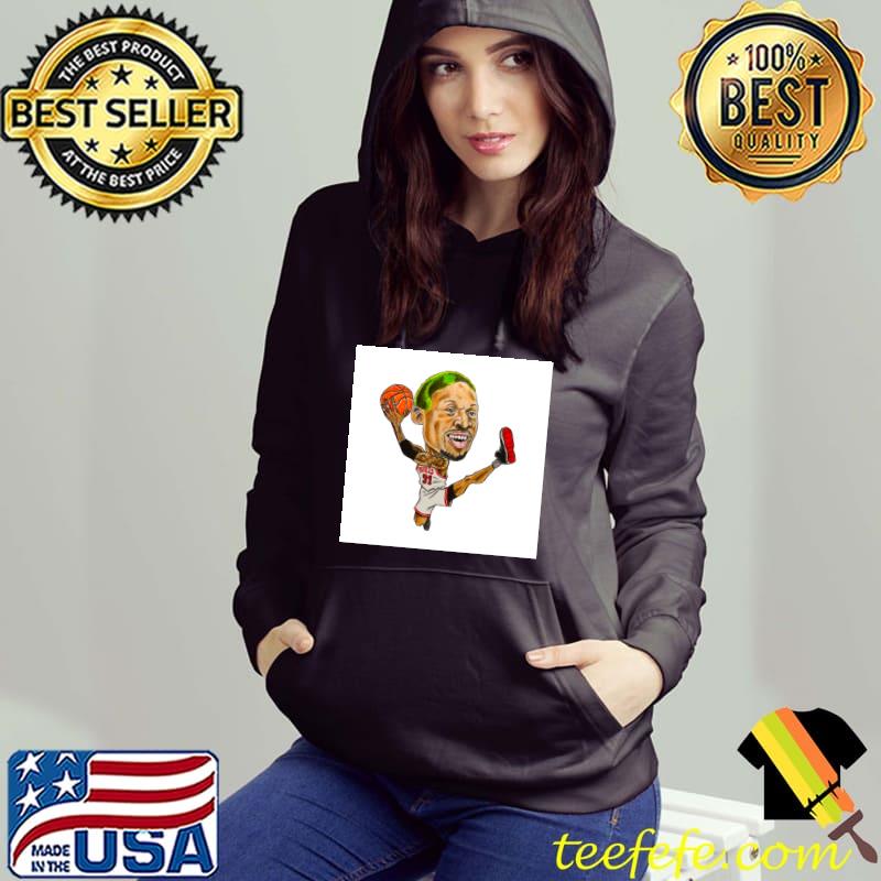 Dennis Rodman Caricature Bulls 91 Shirt Hoodie Dennis Rodman Caricature Bulls 91 Shirt Hoodie