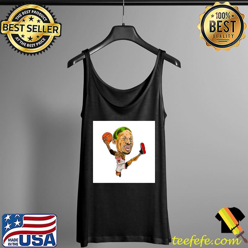 Dennis Rodman Caricature Bulls 91 Shirt Tank Top Dennis Rodman Caricature Bulls 91 Shirt Tank Top