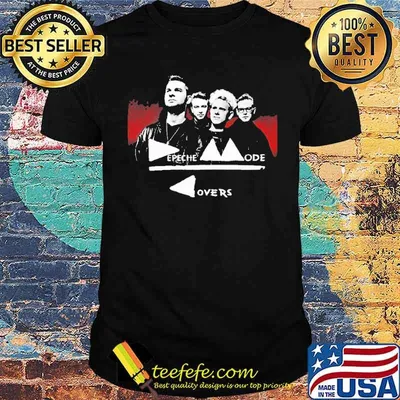 Depeche mode covers band music shirt