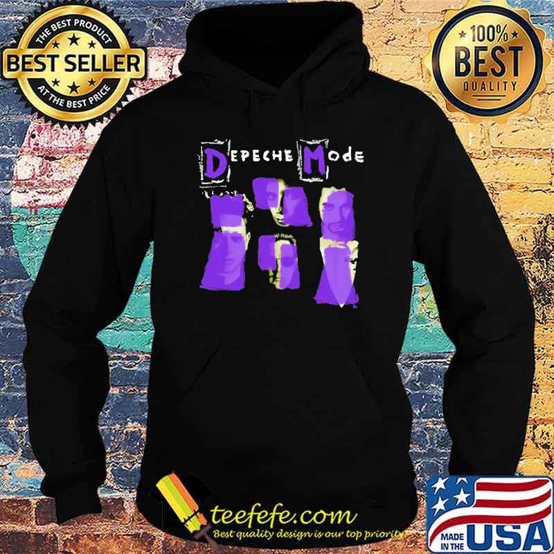 Depeche Mode Purple Shirt Hoodie Depeche Mode Purple Shirt Hoodie