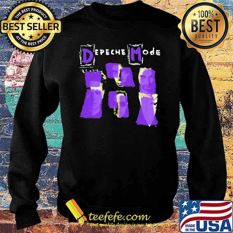 Depeche Mode Purple Shirt Sweater Depeche Mode Purple Shirt Sweater