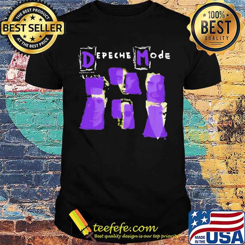 Depeche Mode Purple Shirt