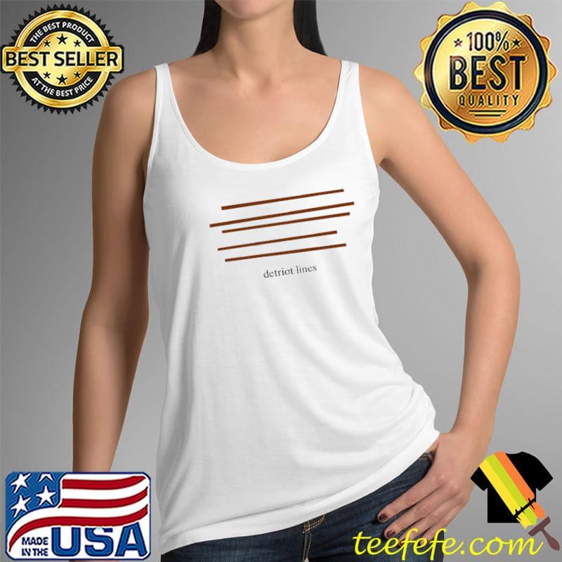 Detroit Lines Football Lover s Tank Top Detroit Lines Football Lover s Tank Top