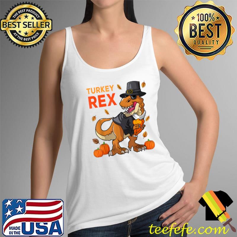 Dinosaur Thanksgiving Turkey T Rex Dino Boys Kids Toddlers T Shirt Tank Top Dinosaur Thanksgiving Turkey T Rex Dino Boys Kids Toddlers T Shirt Tank Top