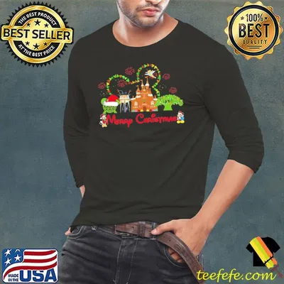 Disney Merry Christmas Mickey Shirt