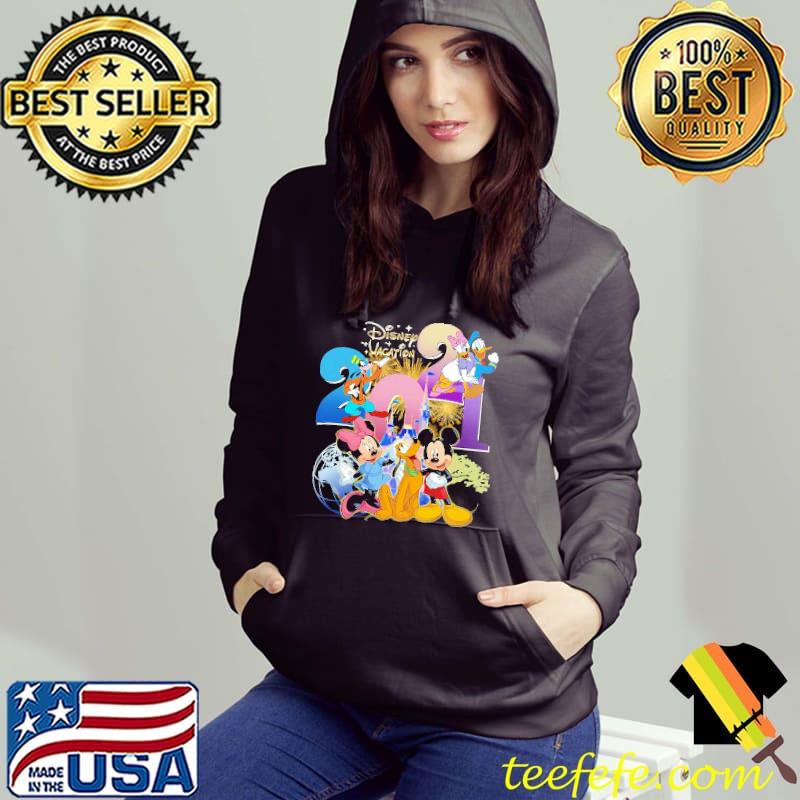 Disney Vacation 2021 Mickey And Friends Shirt Hoodie Disney Vacation 2021 Mickey And Friends Shirt Hoodie