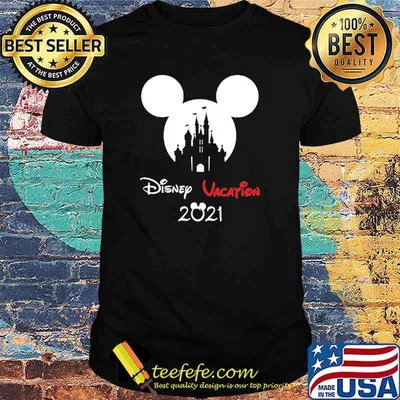 Disney Vacation 2021 Mickey Castle Shirt