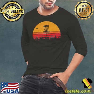 Distressed Retro Frisbee Disc Golf Vintage Shirt