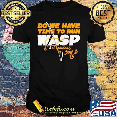 Do We Have Time To Run Wasp Shirt
