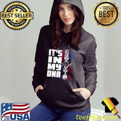 Dominican Republic Flag IT'S IN MY DNA Patriotic Apparel T-shirt