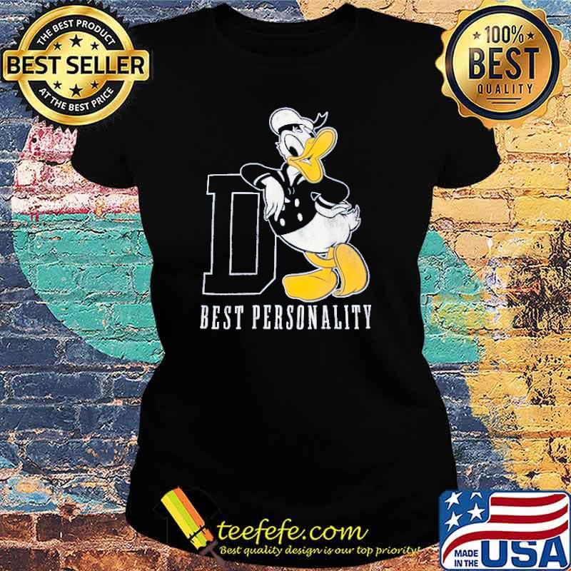 Donald Duck Best Personality Shirt Ladies tee Donald Duck Best Personality Shirt Ladies tee