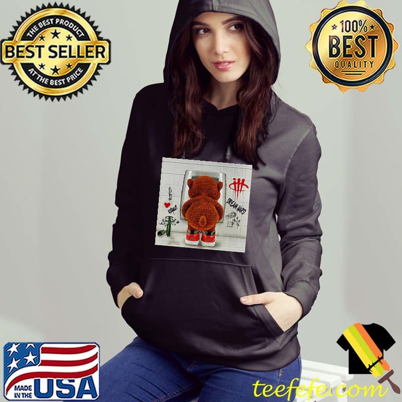 Dream hard respect bear Hoodie Dream hard respect bear Hoodie