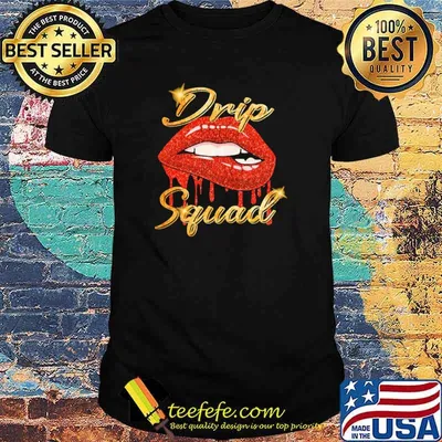 Drip Squad Glossy Lip Shirt