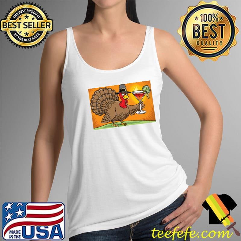 Drunk Turkey Thankgiving Shirt Tank Top Drunk Turkey Thankgiving Shirt Tank Top