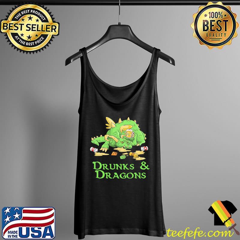 Drunks And Dragon Dice Shirt Tank Top Drunks And Dragon Dice Shirt Tank Top