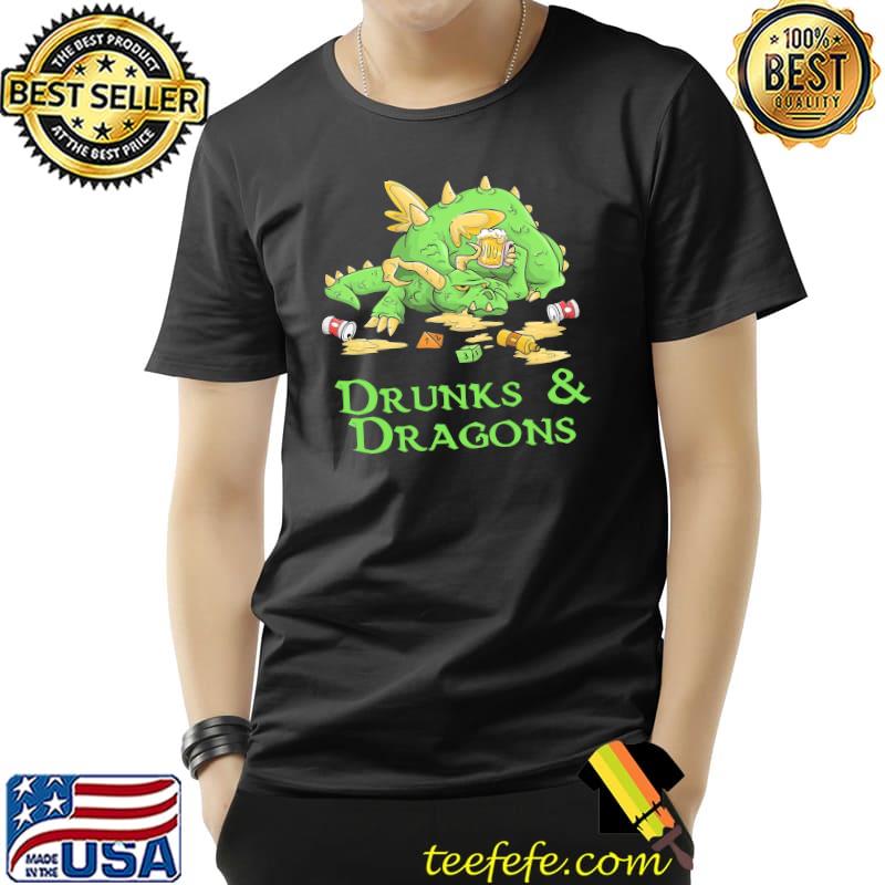 Drunks And Dragon Dice Shirt Unisex Drunks And Dragon Dice Shirt Unisex
