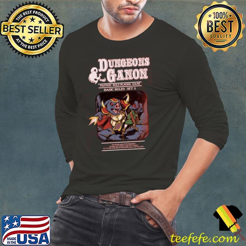 Dungeons and ganon fantasy role playing game basic rules set 1 s Long Sleeve Tee Dungeons and ganon fantasy role playing game basic rules set 1 s Long Sleeve Tee