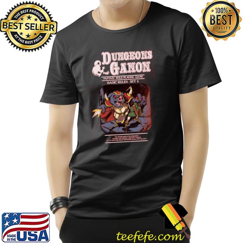 Dungeons and ganon fantasy role playing game basic rules set 1 shirt