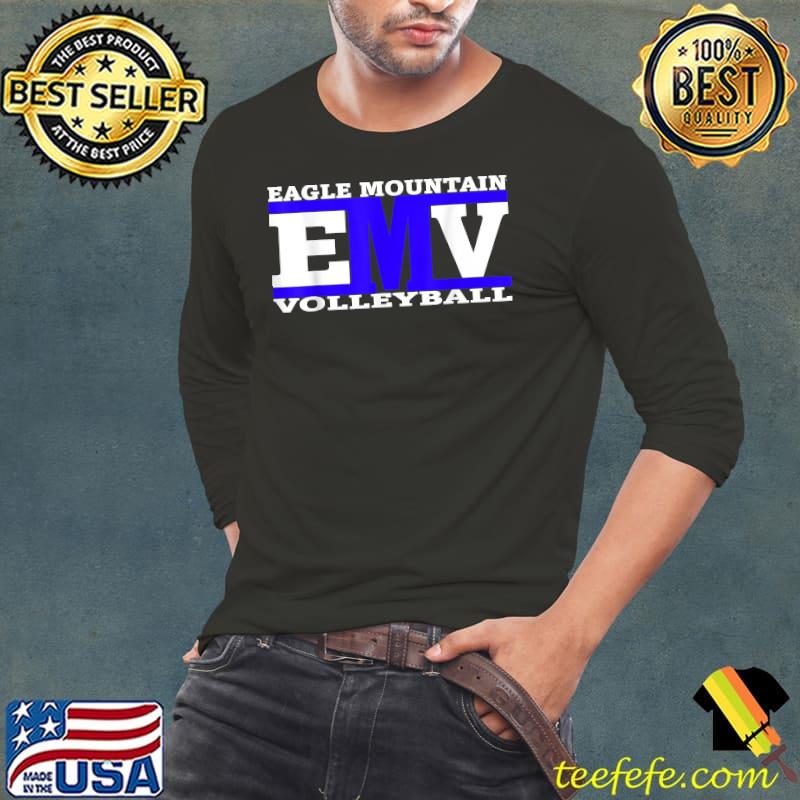 Eagle mountain EMV volleyball 15 Royal Roster T-Shirt Long Sleeve Tee Eagle mountain EMV volleyball 15 Royal Roster T-Shirt Long Sleeve Tee
