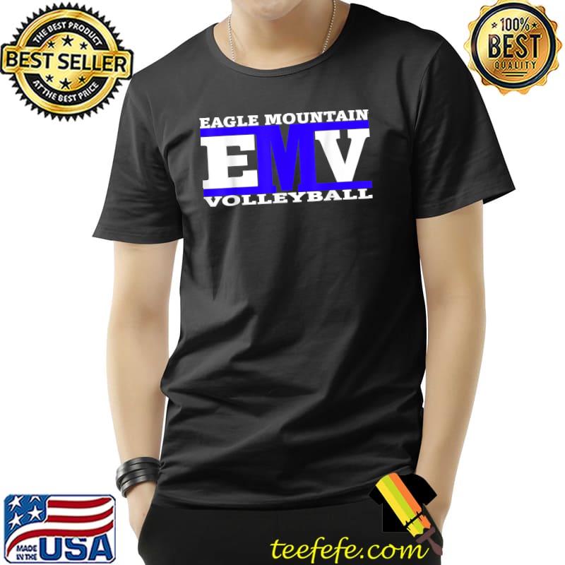 Eagle mountain EMV volleyball 15 Royal Roster T-Shirt