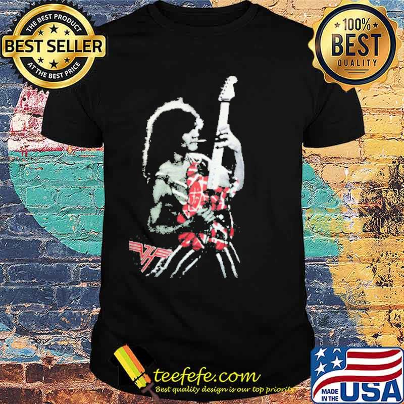 Eddie Van Halen On Stage Shirt