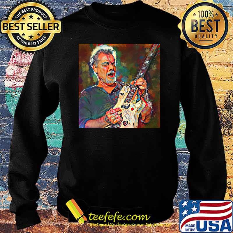 Eddie Van Halen Tribute Portrait Shirt Sweater Eddie Van Halen Tribute Portrait Shirt Sweater
