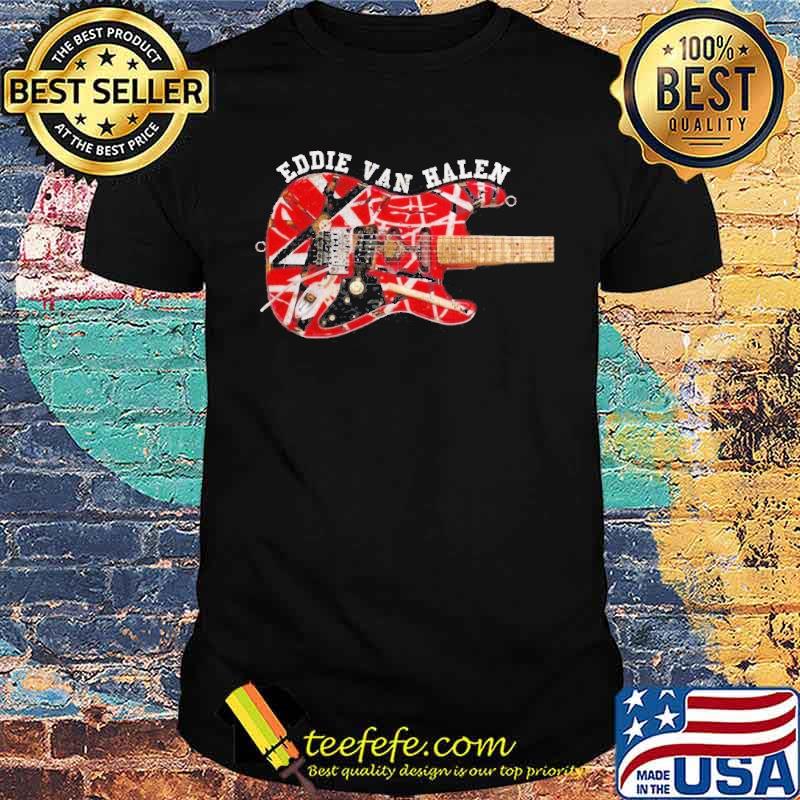 Eddie Van Halen Vintage Style Guitar Shirt