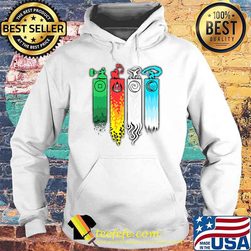 Elemental Bending Avatar Classic T-Shirt Hoodie Elemental Bending Avatar Classic T-Shirt Hoodie