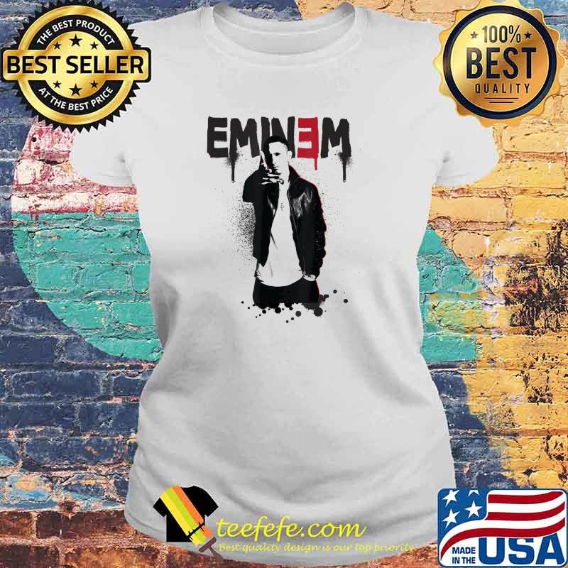 Eminem Poster Retro Shirt Laides tee Eminem Poster Retro Shirt Laides tee