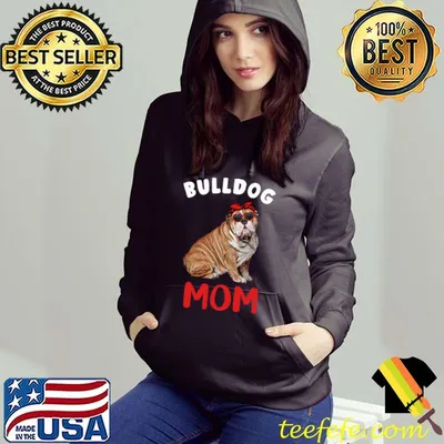 English Bulldog Mom Mama Dog Lover Owner T-shirt