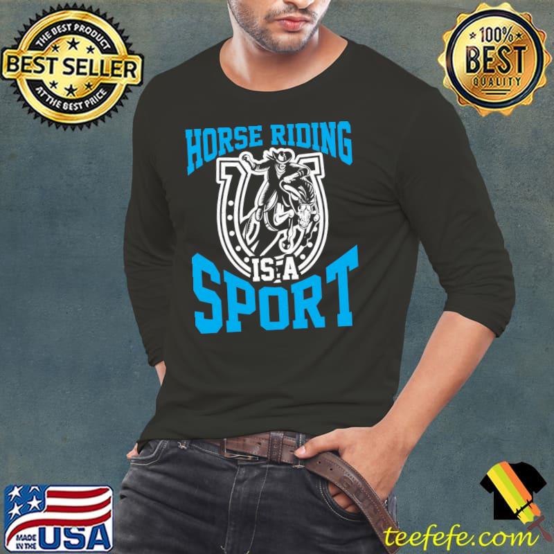 Equestrian Western Racing Horses Lover Horse T-Shirt Long Sleeve Tee Equestrian Western Racing Horses Lover Horse T-Shirt Long Sleeve Tee