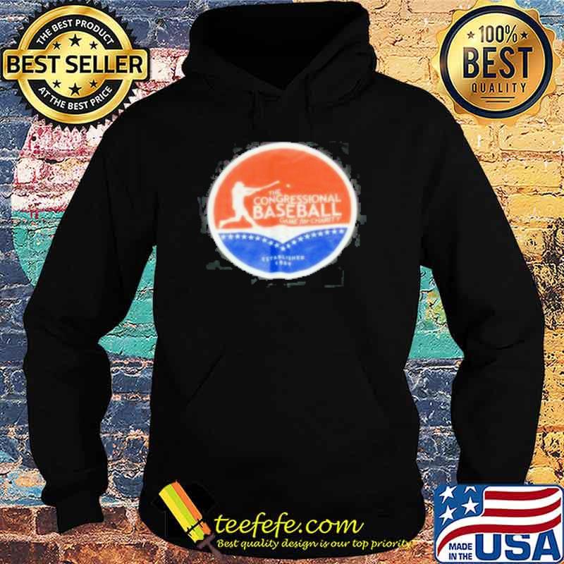 ESPN Congressional Baseball Game For Charity Established 1909 Black Shirt Hoodie ESPN Congressional Baseball Game For Charity Established 1909 Black Shirt Hoodie
