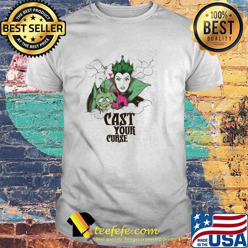 Evil Queen Cast Your Curse Malefficient Shirt Evil Queen Cast Your Curse Malefficient Shirt