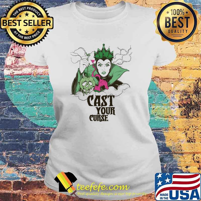 Evil Queen Cast Your Curse Pumpkin Halloween Disney s Laides tee Evil Queen Cast Your Curse Pumpkin Halloween Disney s Laides tee