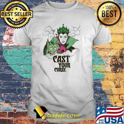 Evil Queen Cast Your Curse Pumpkin Halloween Disney shirt