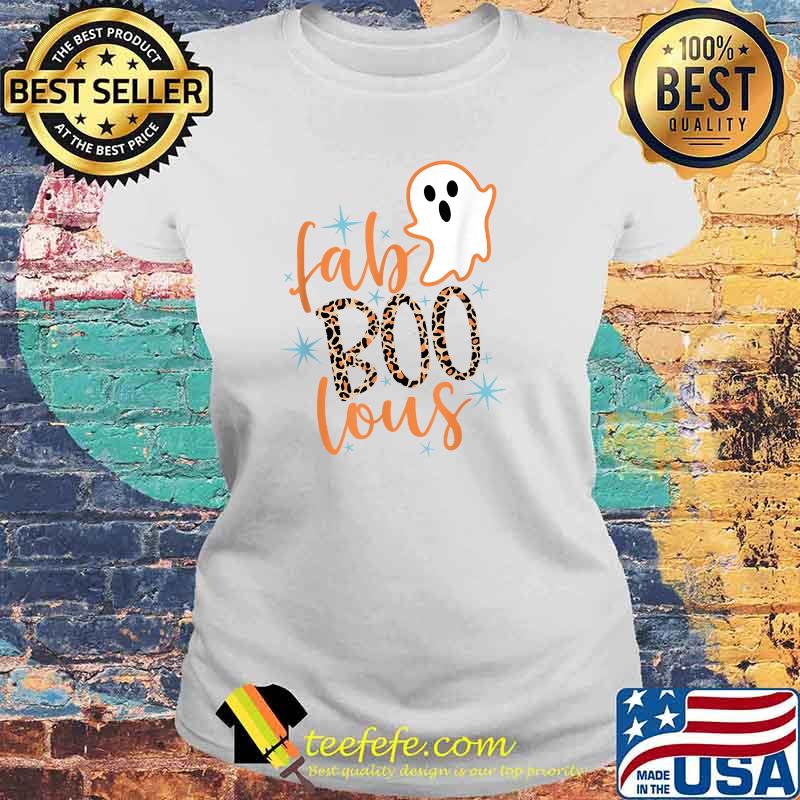 Faboolous Leopard Fabulous Boos Autumn Pumpkin Halloween T-Shirt Laides tee Faboolous Leopard Fabulous Boos Autumn Pumpkin Halloween T-Shirt Laides tee
