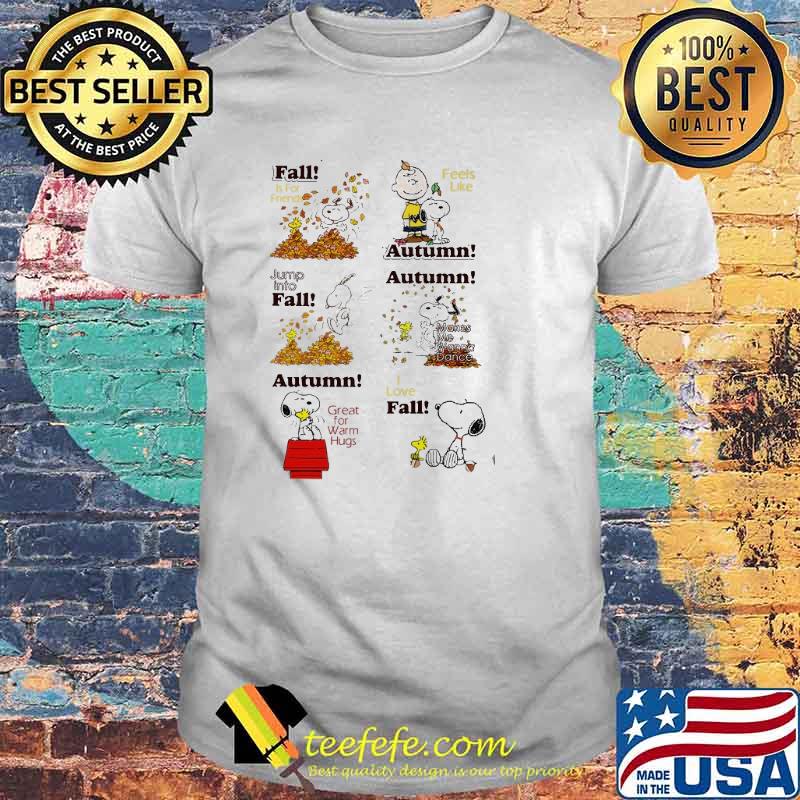 Fall Autumn Snoopy Shirt Fall Autumn Snoopy Shirt