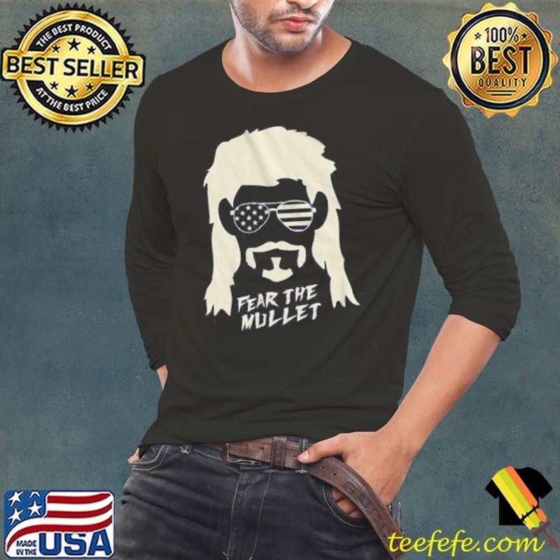 Fear The Mullet America Flag Shirt