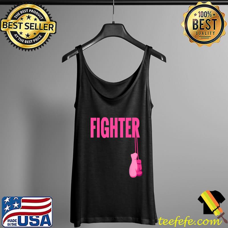 Fighter Pink Boxing Gloves T-Shirt Tank Top Fighter Pink Boxing Gloves T-Shirt Tank Top